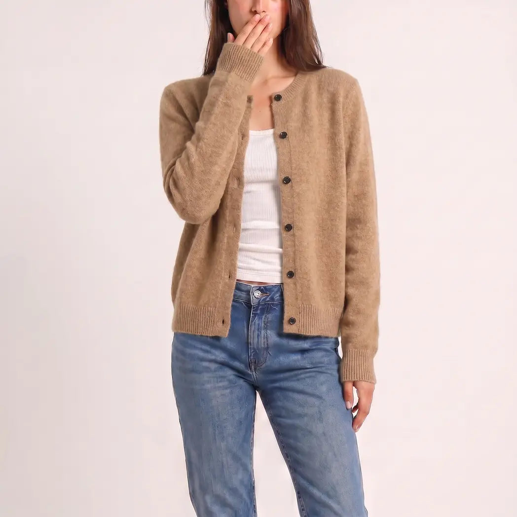 Theresa | Soft Button Cardigan