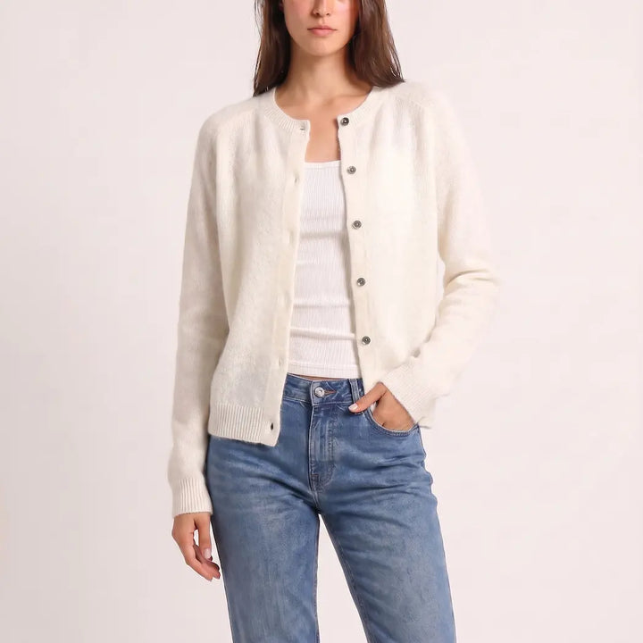 Theresa | Soft Button Cardigan