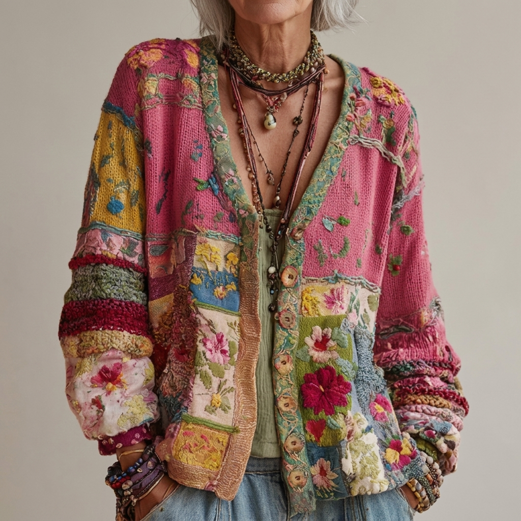 Fiona | Boho Knit Jacket