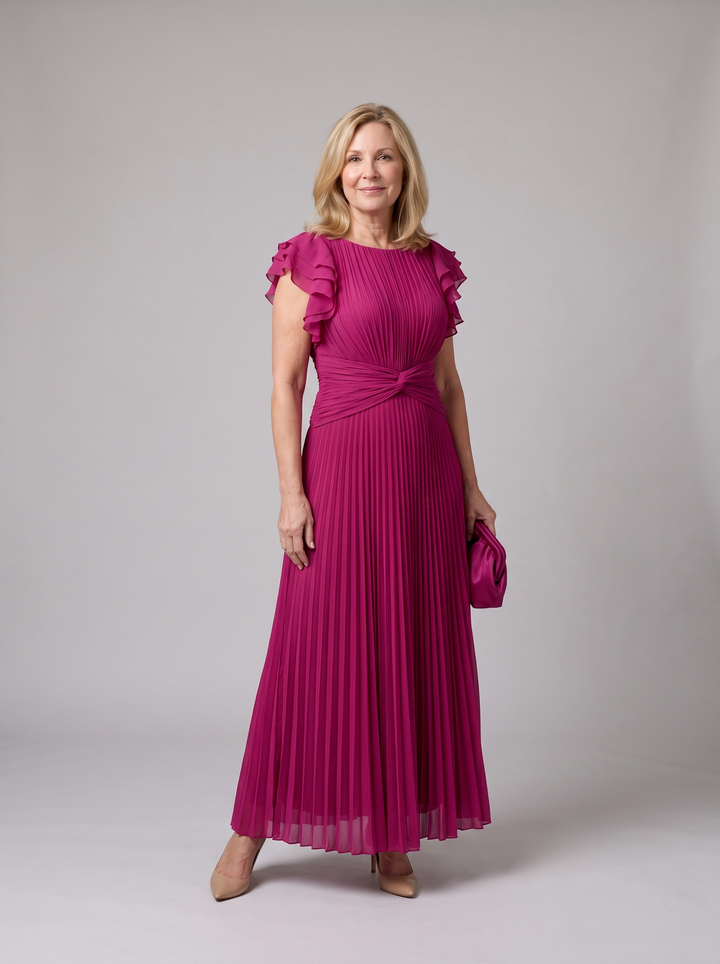 Scarlett | Classic Pleated Dress