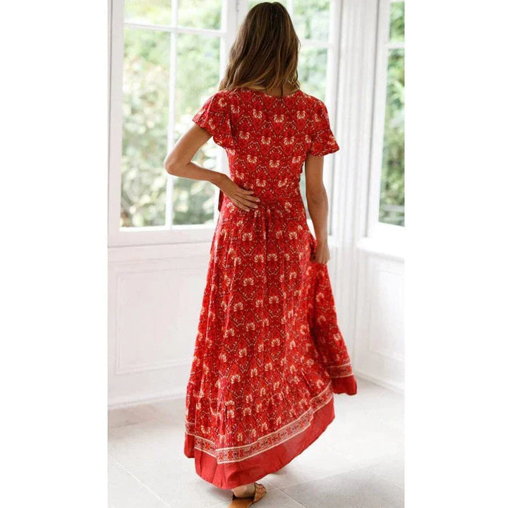 Andrea | Side-Split Maxi Dress