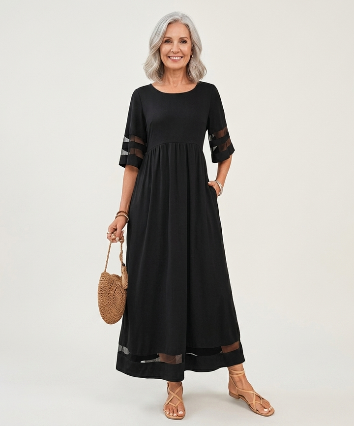 Aletta | Tummy-Smoothing Midi Dress