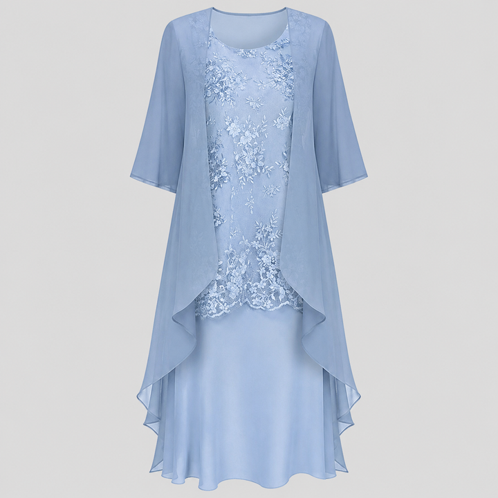 Zelda | Chiffon Two-Piece Dress