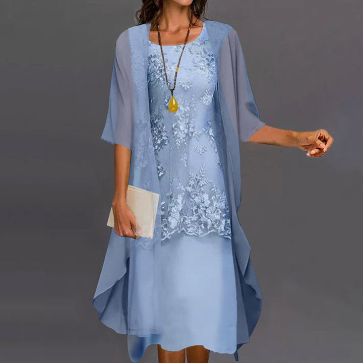 Zelda | Chiffon Two-Piece Dress
