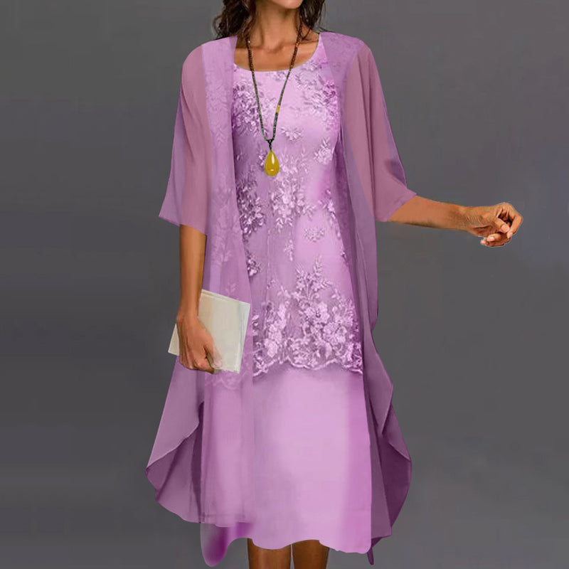 Zelda | Chiffon Two-Piece Dress