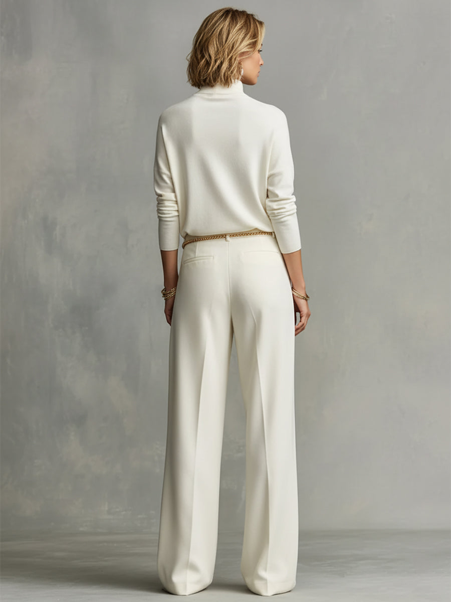 Manon | Cream Knit Set