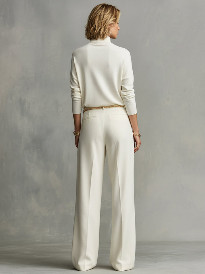 Manon | Cream Knit Set