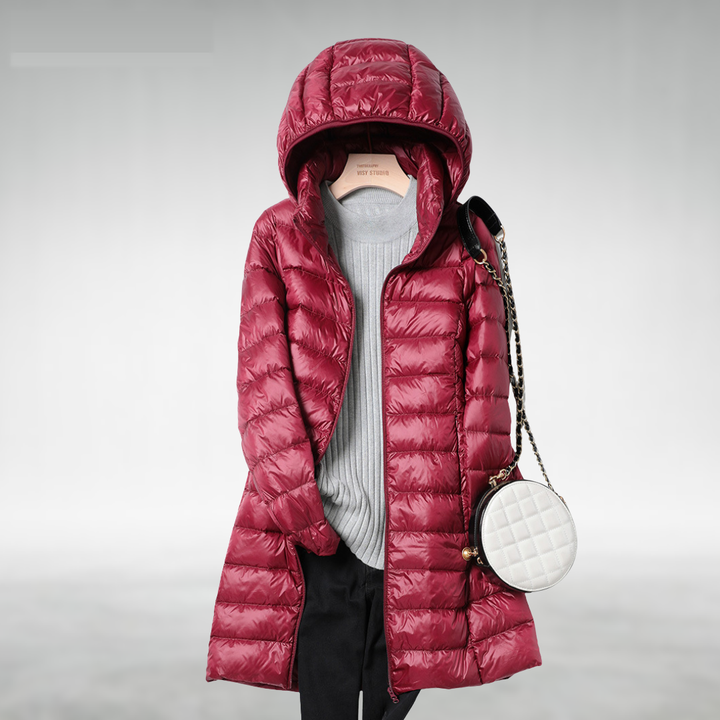 Ingrid | Hooded Quilted Puffer Jacket