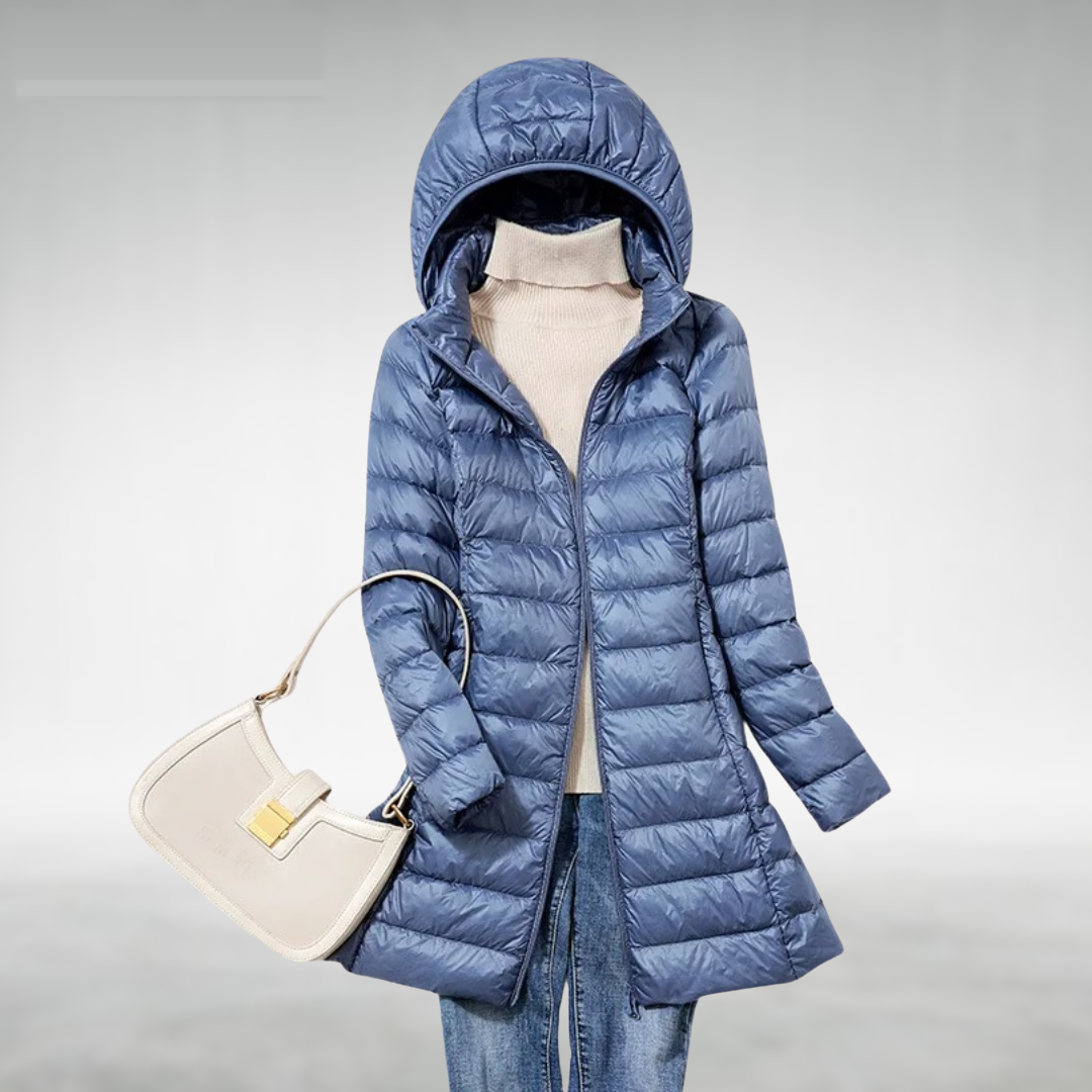 Ingrid | Hooded Quilted Puffer Jacket