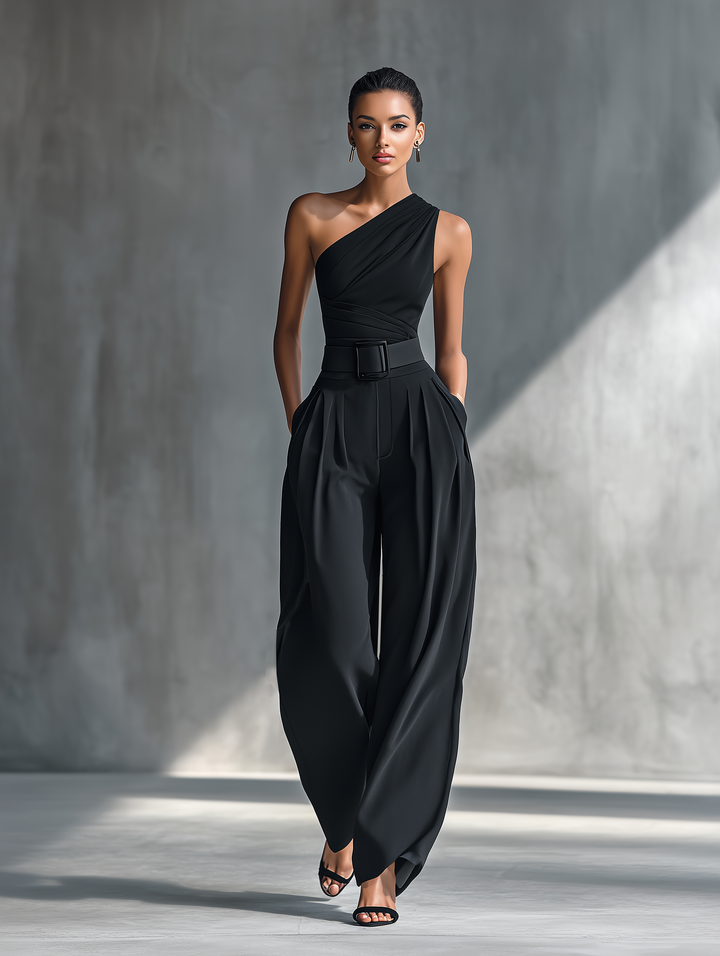 Georgette | Black Knit Set