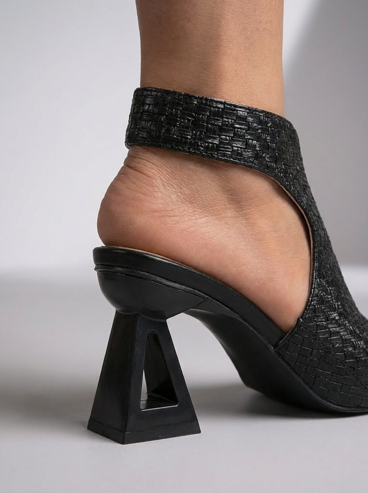 Marli | Elegant Braided Heeled Sandals